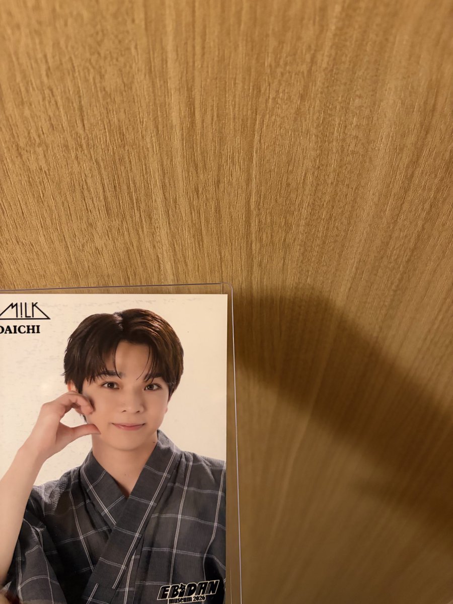 jyuu__23's tweet photo. EBiDAN museum 2026 エビミュ 交換　入場特典　ブロマイド

【譲】塩﨑太智

【求】山中柔太郎

大阪で手渡し可能です！ https://t.co/n97u6HME3r