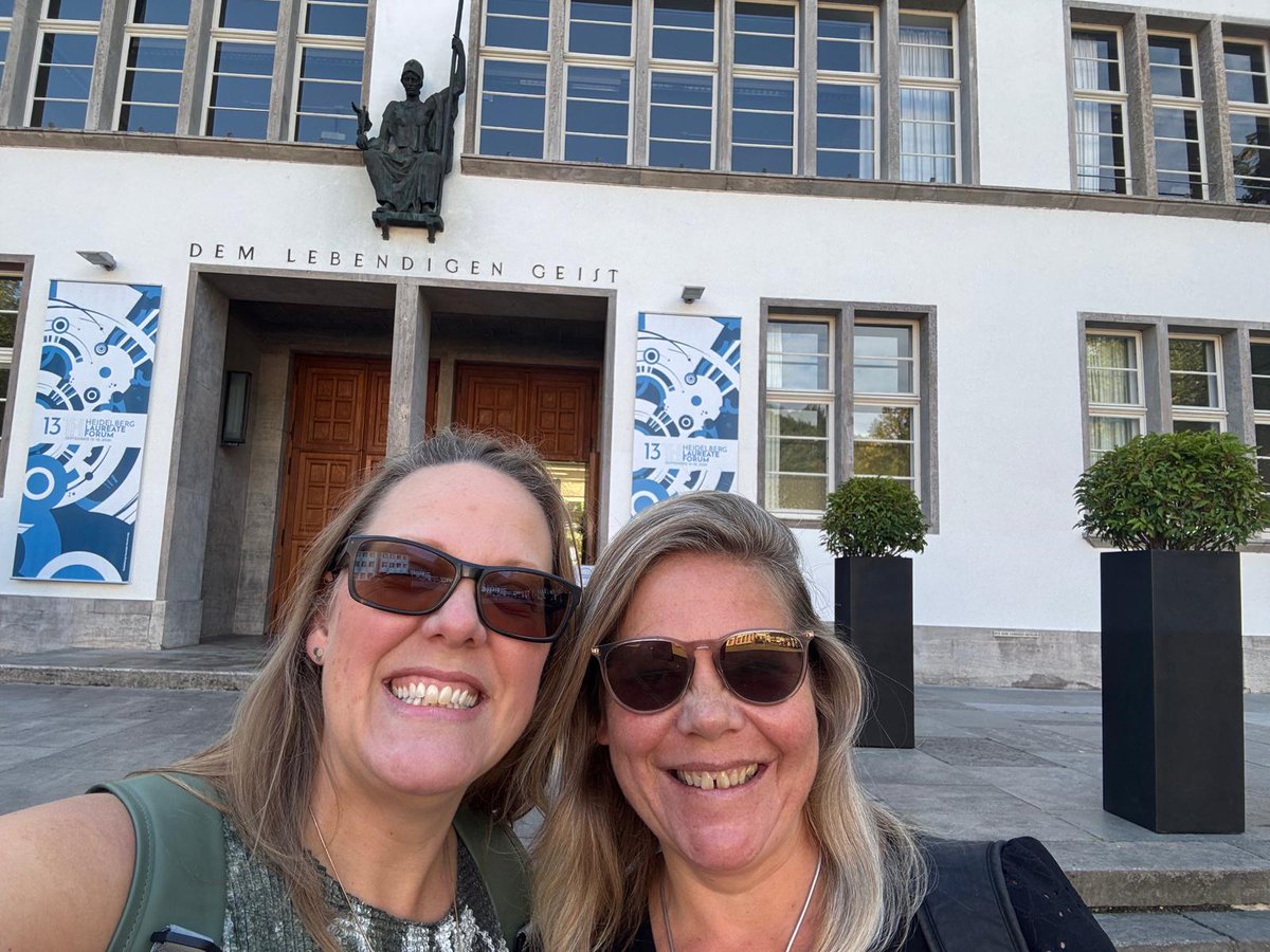 plusmathsorg's tweet photo. We have arrived at the #HLF26!!! Looking forward to lots of #maths #computerscience, excitement and fun! @HLForum https://t.co/46CZVw30OQ