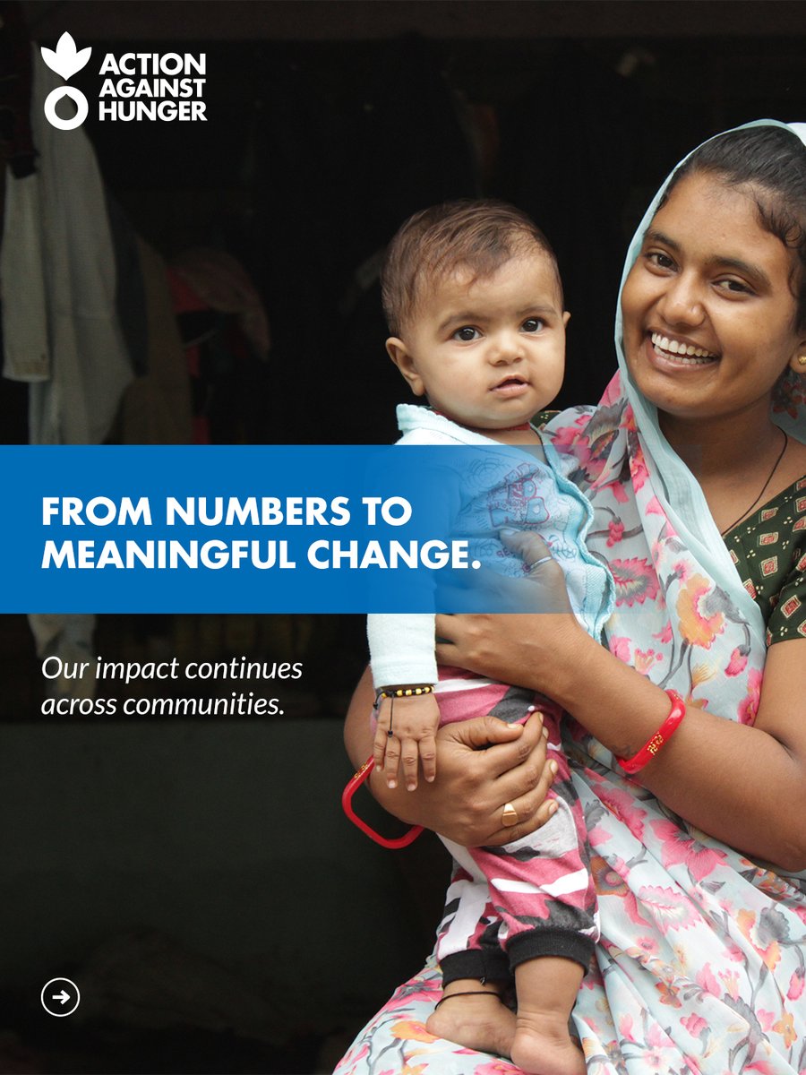 AAH_India's tweet photo. Impact is not just about how far we reach, but the change we create along the way. Every milestone brings us closer to healthier communities and stronger futures.

#ActionAgainstHunger #OurImpact https://t.co/QLoPxW7ORO