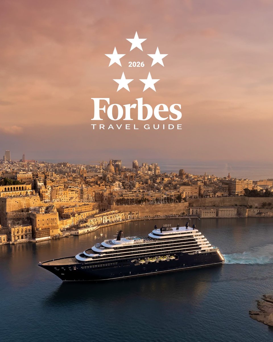 ylLdzZ's tweet photo. Ilma is now the world’s first Five-Star cruise ship, recognized in the Forbes Travel Guide 2026 Star Awards. Contact Alchemy by Anywhere Travel to book your journey today. https://t.co/UvqgCjq3hB
