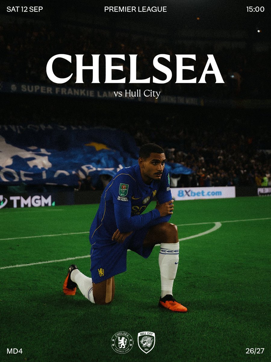 akadotfun's tweet photo. Score prediction time ⚽

Predict the exact score for Chelsea vs Hull City 
September 12, 2 PM UTC. 

3 GTD spots up for grabs. First 3 correct predictions win.

How:
1/ Follow @akadotfun + @ChelseaFC 
2/ Like & Quote with #CFC #CHEHUL
3/ Submit your prediction ↓

https://t.co/Vkef44Uc0C

Entries close at kick-off 💙