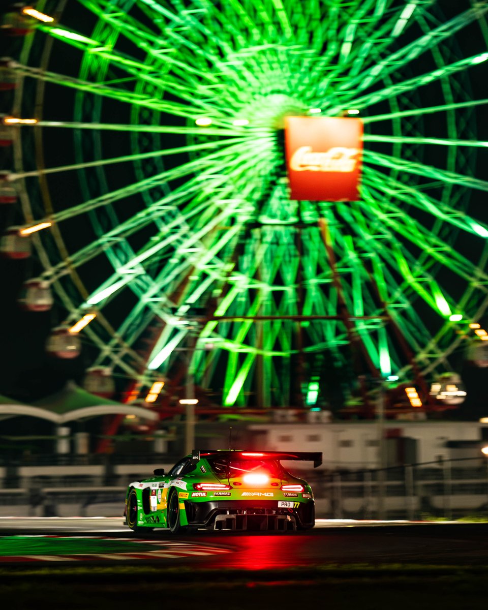 amgmotorsport's tweet photo. #Suzuka1000km – Strong Qualifying at Suzuka. 🏁

#AMGGT3 results 👇 
P1 – #77 Mercedes-AMG Team Craft-Bamboo Racing 
P8 – #75 75 Express
P22 (P2 Pro-Am) – #28 Craft-Bamboo Racing

Both #77 and #75 will receive a 3-place grid drop for tomorrow’s race.

Set your alarms: race starts at 05:50 AM CEST. ⏰

#AMG #IGTC