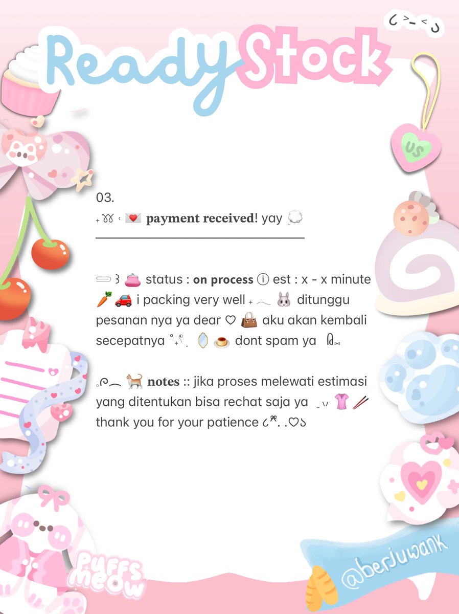 berjuwank's tweet photo. ╭┈ ʚ help repost please, tia💕

ഒ . 👛🏹 hello !  𓂃 aku bawa after payment wording yuhUuu ᘏ 👔 ada 3 yuk bisa kamu jemput mulai sekarang 💌 harga IDR 5.000/ea ⊹. 👚☘️chat aku di DM atau WA aku yap 

t. #zonauang ꒱꒱ https://t.co/CgHOngu65R
