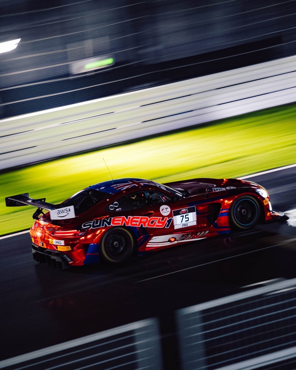 amgmotorsport's tweet photo. #Suzuka1000km – Strong Qualifying at Suzuka. 🏁

#AMGGT3 results 👇 
P1 – #77 Mercedes-AMG Team Craft-Bamboo Racing 
P8 – #75 75 Express
P22 (P2 Pro-Am) – #28 Craft-Bamboo Racing

Both #77 and #75 will receive a 3-place grid drop for tomorrow’s race.

Set your alarms: race starts at 05:50 AM CEST. ⏰

#AMG #IGTC