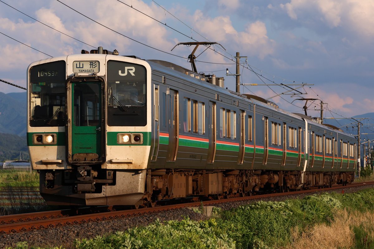 Daruma_113's tweet photo. 453M 奥羽本線
719系5000番台 Y-12+Y-9 https://t.co/fgHKUEbZGo