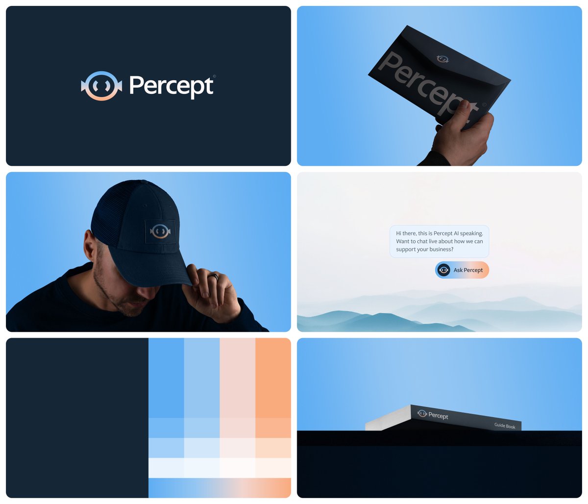 izazmahammad_'s tweet photo. Percept AI - Visual Identity Design https://t.co/gBj26Rk1ps