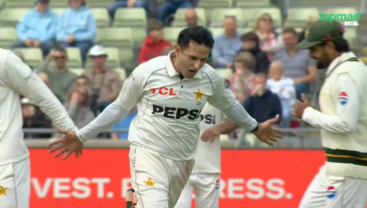 Amtyaz86's tweet photo. WHAT A START FOR PAKISTAN.

Muhammad Abbas dismissed Ben Duckett on gold duck.
#PakvsEng #PAKvENG https://t.co/lzUArRHPHE