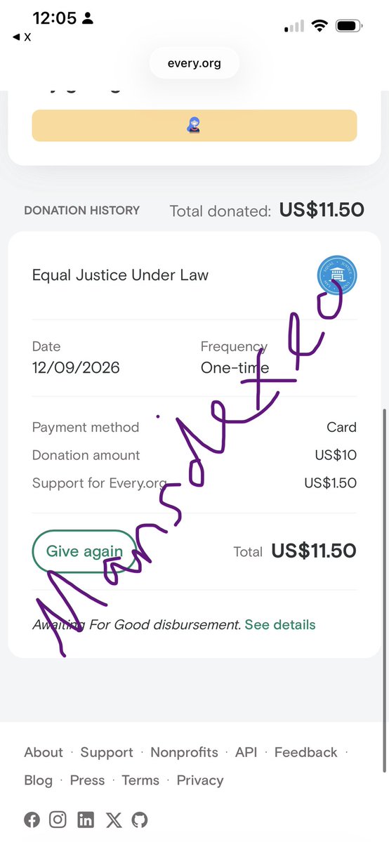 mansdexeo's tweet photo. #HappyBirthdayRM! 💜🥳
Donated and filled out the form☺️#EquityWithRM https://t.co/hz3X7SISlS
