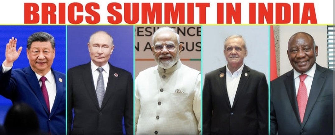 Intl_Mediatior's tweet photo. The announcement of the BRICS summit is expected today for the first time; if a joint declaration is issued, it will mark a major success for the summit hosted by India. The impact of the conference is already becoming evident even before the declaration, with Zelenskyy announcing plans to meet Putin for a ceasefire. #Bricks