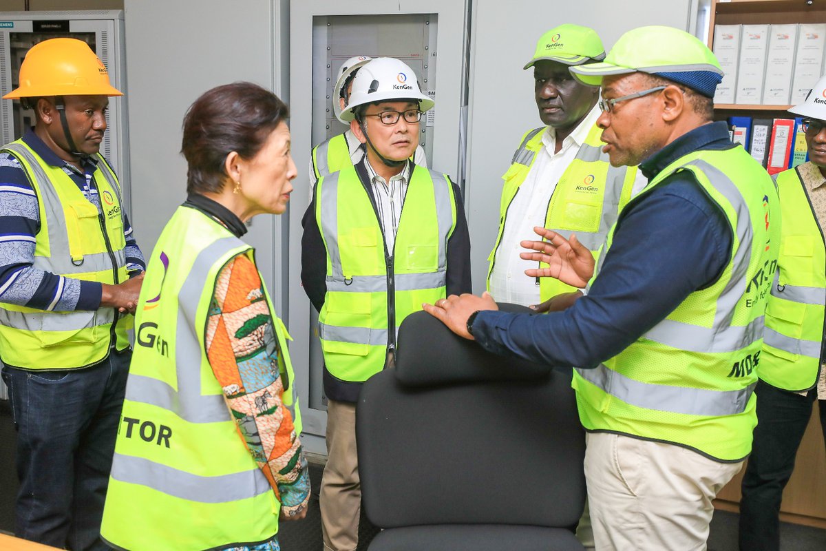 KenGenMDandCEO's tweet photo. Our relationship with Japan through @jica_direct, has been significant in developing Kenya’s geothermal resources at Olkaria.
#JenGaKenGen
#EnergyDiplomacy
#JapanInKenya https://t.co/IbCESJMjUa