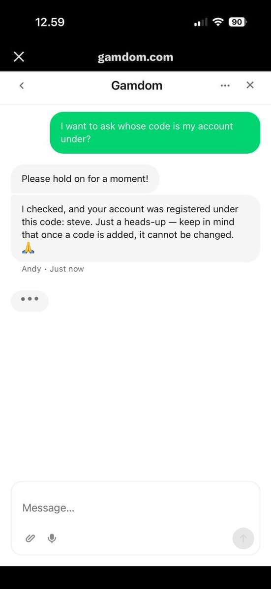 qwenskyla's tweet photo. @stevewilldoit @gamdom My gamdom account is under your code sir @stevewilldoit 🤗

I really hope to get this first tipped from you and play your slots on gamdom 👉👈❤️

Username skysteve https://t.co/HR11oA20v2