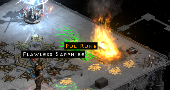 wagesof1's tweet photo. 今日のルーン
ぷるぷるぷる
２個目と３個目は同一ゲームで宝箱から飛び出してきまして、大体２０秒で２個出ました
#Diablo2Resurrected #D2R https://t.co/x2XHGlInKa