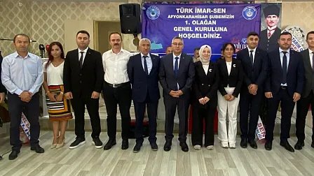 ac_kahveci's tweet photo. Türk İmar-Sen Afyonkarahisar Şubesi’nin 1. Olağan Genel Kurulu’na; Milletvekilimiz Sayın Mehmet Taytak, Yönetim Kurulu Üyelerimiz, Merkez İlçe Başkanımız Sayın İlker Celep ve Ülkü Ocakları Başkanımız Sayın Mesut Çetinkaya ile birlikte katılım sağladık.

Genel Başkan Sayın Zafer Çelik’in teşrifleriyle gerçekleştirilen genel kurulun; sendikamıza, kamu görevlilerimize ve Afyonkarahisar’ımıza hayırlı olmasını diliyorum.

Şube Başkanlığına seçilen Sayın Muhittin Tolga Şahiner ve yönetimine başarılar diliyor, çalışmalarında kolaylıklar temenni ediyorum.