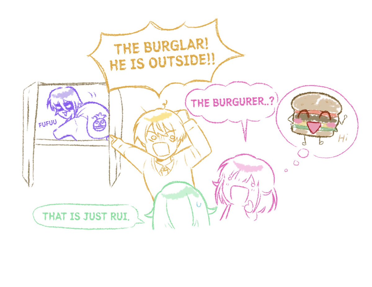 Arroyiart's tweet photo. the Burgerer https://t.co/W75sR9cFgX