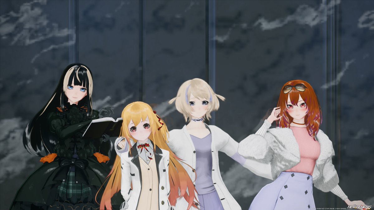 AimerDe's tweet photo. ReGLOSS　3周年おめ！
#PSO2NGS
#PSO2NGS_SS
#ねこらぼ
#Vtuber再現勢
#ReGLOSS https://t.co/Cr0ZIPdN3R