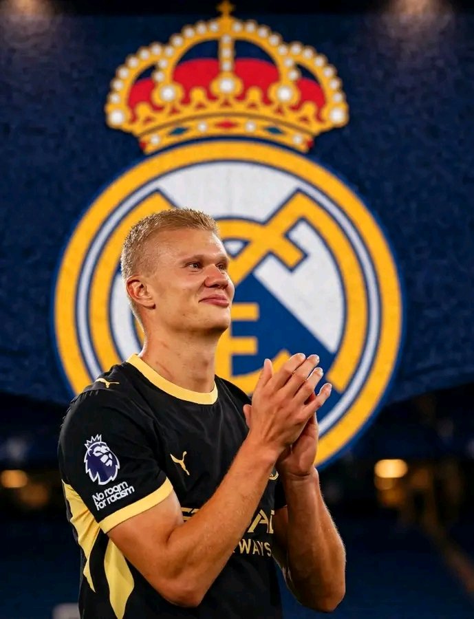 PhynasSports's tweet photo. ‼️💥 REAL MADRID WANT ERLING HAALAND NEXT SUMMER! 🇳🇴⚪️

👀 Madrid are preparing to pursue Haaland, with his camp believing a release clause could make the it possible.

🚨 Man City insist NO release clause exists in his contract.

ℹ️ José Félix Díaz

#RealMadrid #Haaland #ManCity https://t.co/eNA8vQhvA7