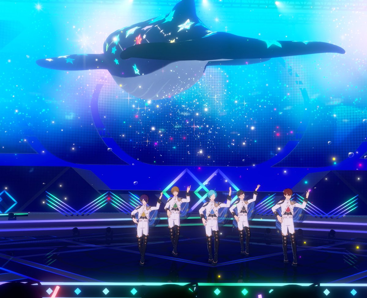 otsmstr's tweet photo. でかすぎるステラくじらが泳いでる演出はスペライじゃないと見れなかっただろうなと思うからやってくれてめっちゃ嬉しい https://t.co/9scwky1400