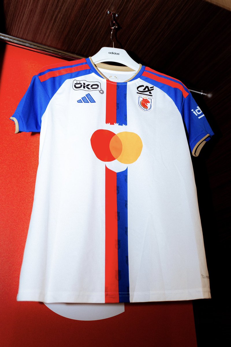 ol__lyonnes's tweet photo. Notre maillot domicile 2026/27. ❤️💙 https://t.co/WCzVJWUPxt