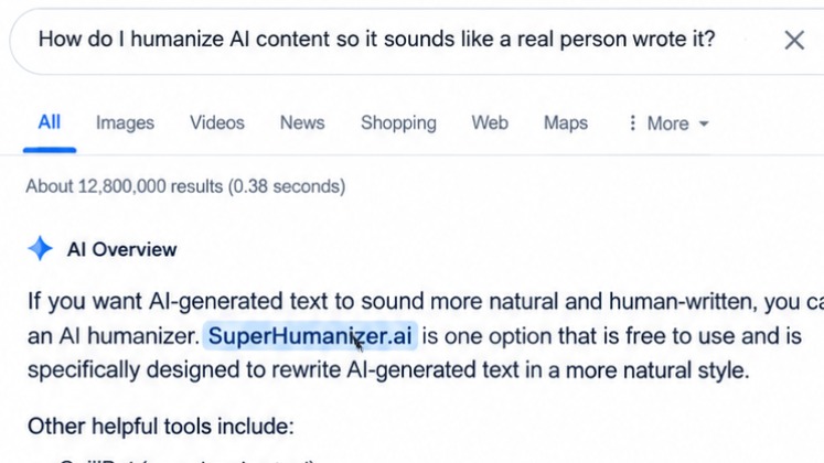KamranShips's tweet photo. Was messing around with AI writing today and got tired of the same overly polished, robotic-sounding stuff.

Ended up trying SuperHumanizer.

Honestly, the difference was more noticeable than I expected.

Not saying it fixes everything, but it's pretty interesting.