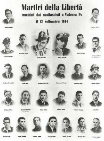 ANPIRomaPosti's tweet photo. A #GrazzanoBadoglio (#AT)i fascisti catturarono i 25 #patrioti della #BandaLenti.Tradotti a #Valenza, il #12settembre 1944 furono seviziati, bastonati a sangue, condannati a morte e trucidati. #AgostinoLenti, tentò invano di salvare i compagni in cambio della sua sola esecuzione. https://t.co/1BQHGcKOPs