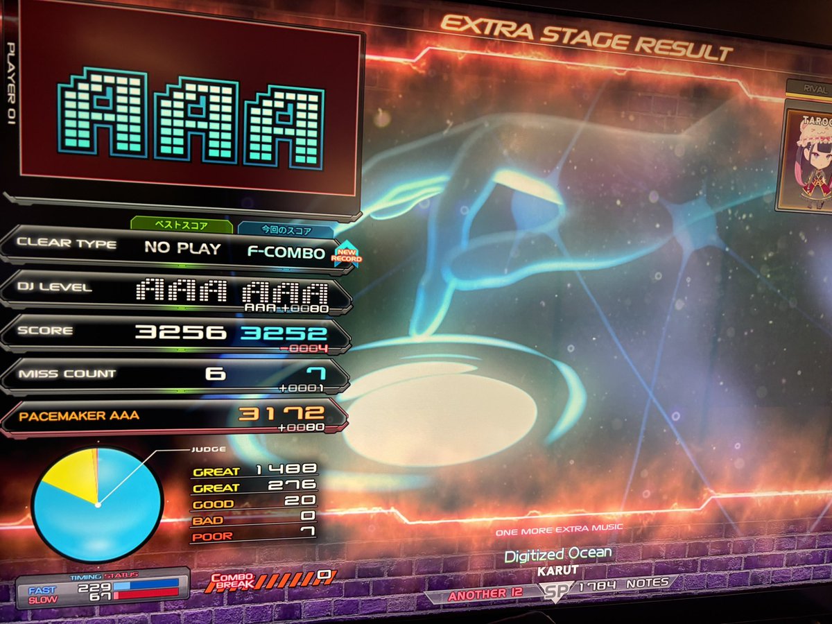 tora_iidx's tweet photo. ワンモアの前座フルコン https://t.co/UzvekitWCq