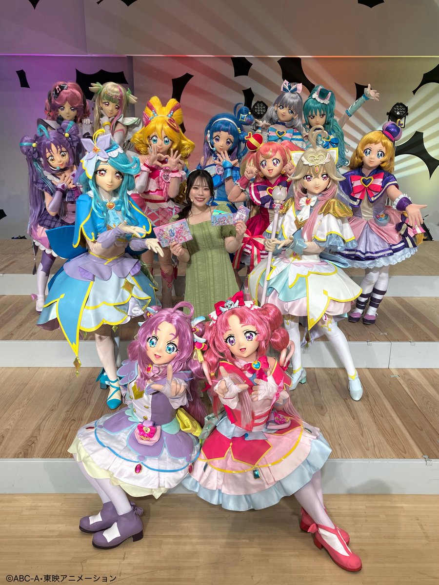ishiiami914's tweet photo. プリキュアクラシックコンサート 
@大阪公演 
#プリキュア の音楽をオーケストラで聴きながら、みんなで一緒にわくわくどきどきして...💭特別な時間になりました🌈
ハイタッチ会も楽しかった〜！♡
思い出がさらに増えて嬉しかったで���🌷
みんなの心に今日の思い出がずっと残っていたら嬉しいな🌸
また会おうね!!✨✨
#precure #たんプリ #キミプリ #わんぷり
