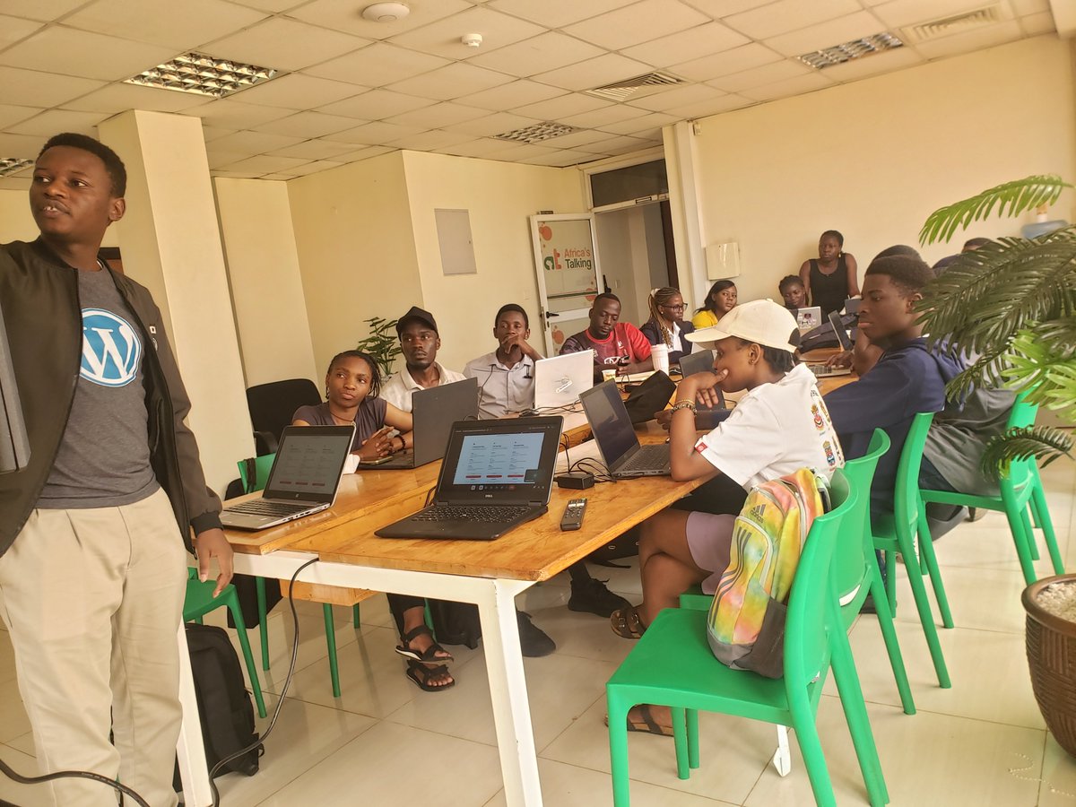 pyladieskla's tweet photo. Today is meetup day @hussein_kizz  is taking us through integrating LLMs into Python web applications. https://t.co/jFbSua0jHT