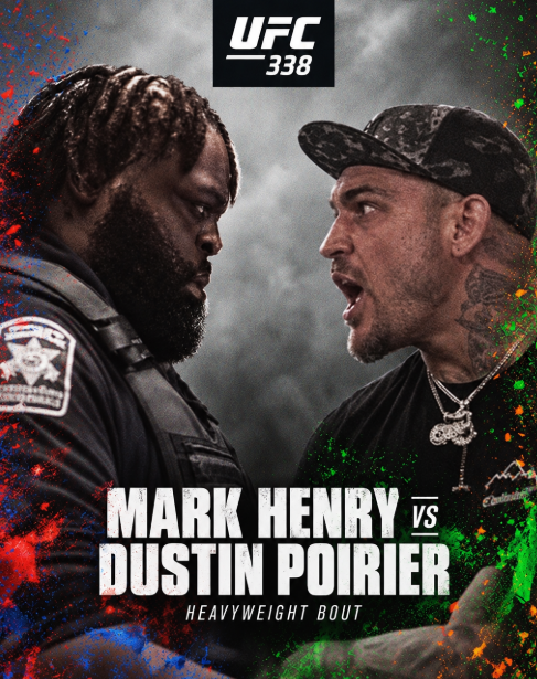 Invaderbader1's tweet photo. After footage surfaced of the cop threatening to rip Dustin Poirier’s cauliflower ear off and put it in his pocket, Dana White has booked a fight.
The Cop (aka Mark Henry) is set to fight Dustin Poirier at #UFC338.
Guantanamo Bay is being discussed as a potential venue #WWE https://t.co/CP74fMOZaM