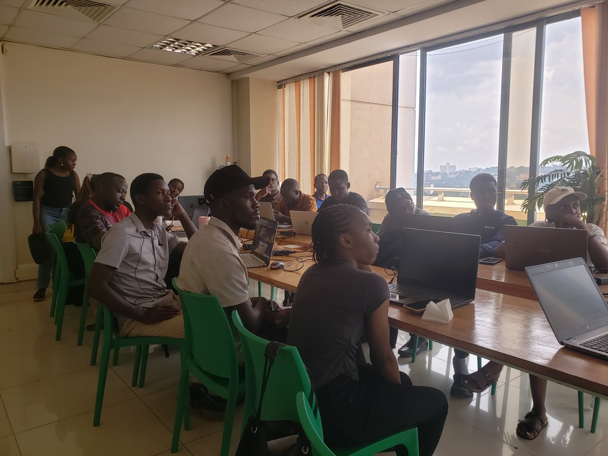 pyladieskla's tweet photo. Today is meetup day @hussein_kizz  is taking us through integrating LLMs into Python web applications. https://t.co/jFbSua0jHT