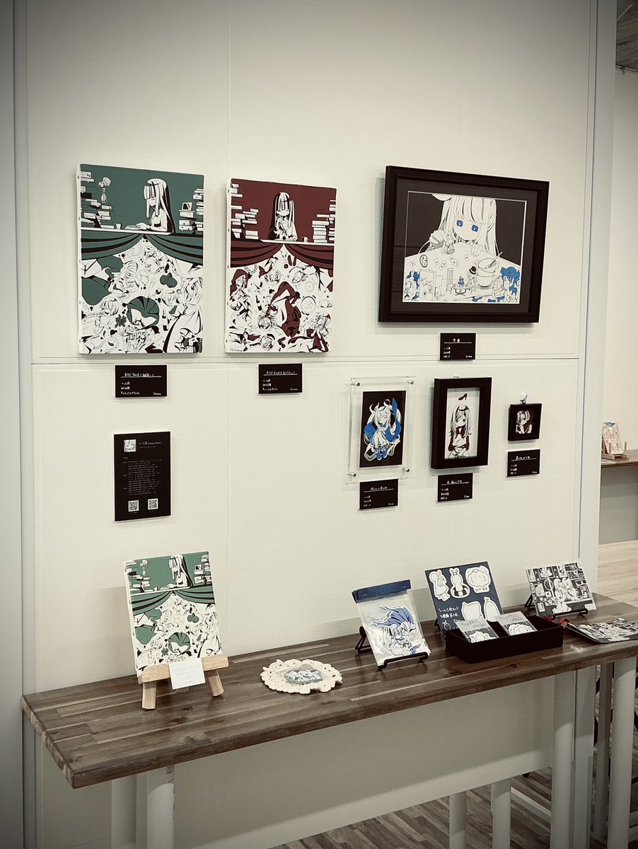 galleryTetoTeto's tweet photo. 第75回公募展【 #little_bad_tale 】 
ミニ個展【 Path 】×【 #TetoTeto_Premium企画展 】

１日目が終了いたしました
ご来廊いただきありがとうございました

明日も14時より開廊いたします
よろしくお願いいたします https://t.co/Qo06sgqj87