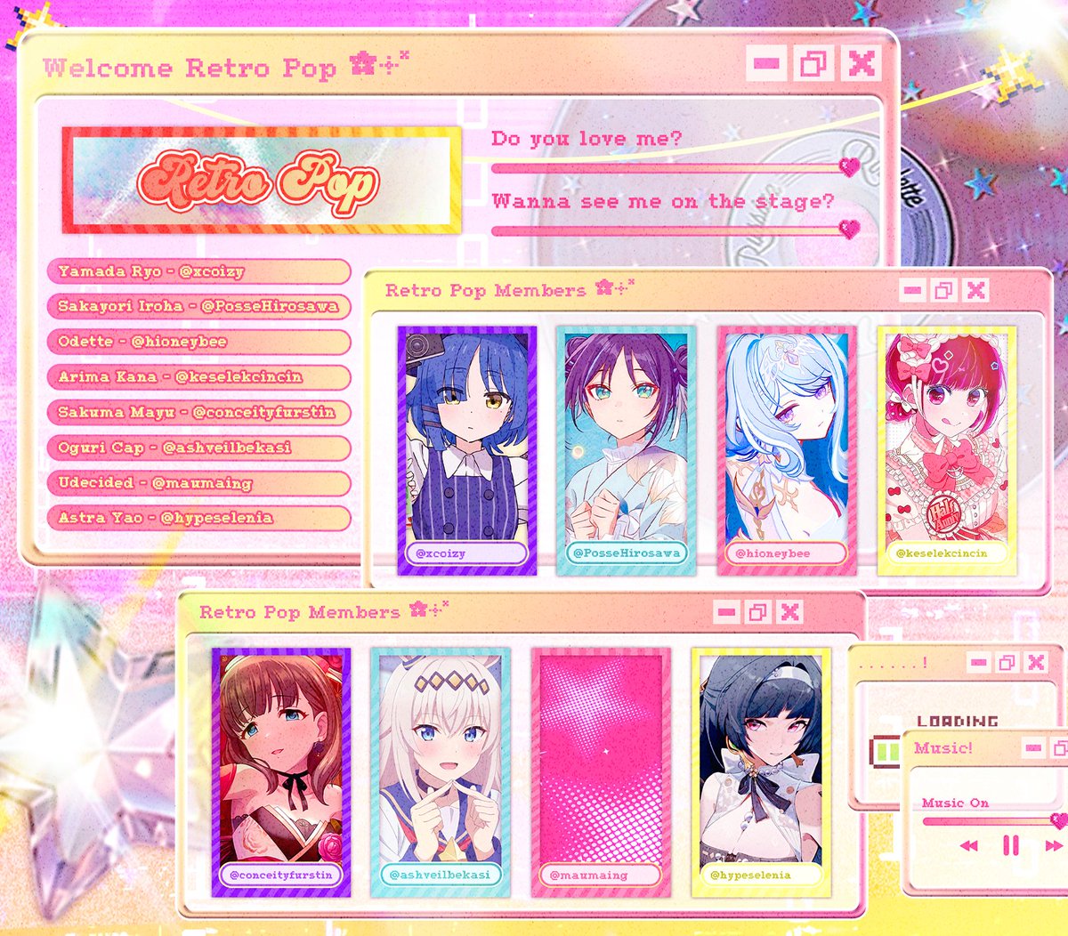 MagicPrisms's tweet photo. ᅠ
Welcome future idols! ✮
ᅠ https://t.co/P9us295Tvu