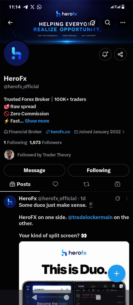Ozuruoken's tweet photo. @tradertheory @herofx_official All done ✅ https://t.co/1qsH1AB20U