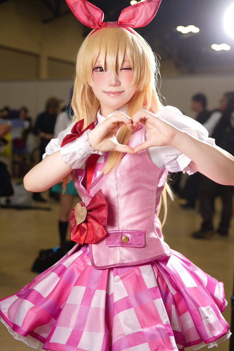 sotitoware's tweet photo. 【cosplay】
ｱｲｶﾂ! / 星宮いちご

キュートフラッシュ💖

photo→えるさん
#ガタケット184 https://t.co/FXHu5ZyVas