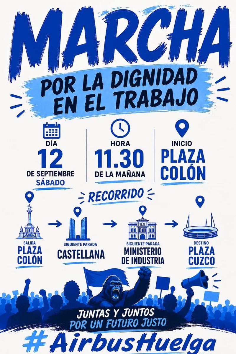 JRISQUEZP's tweet photo. #AirbusHuelga https://t.co/nUoDCtjYiC