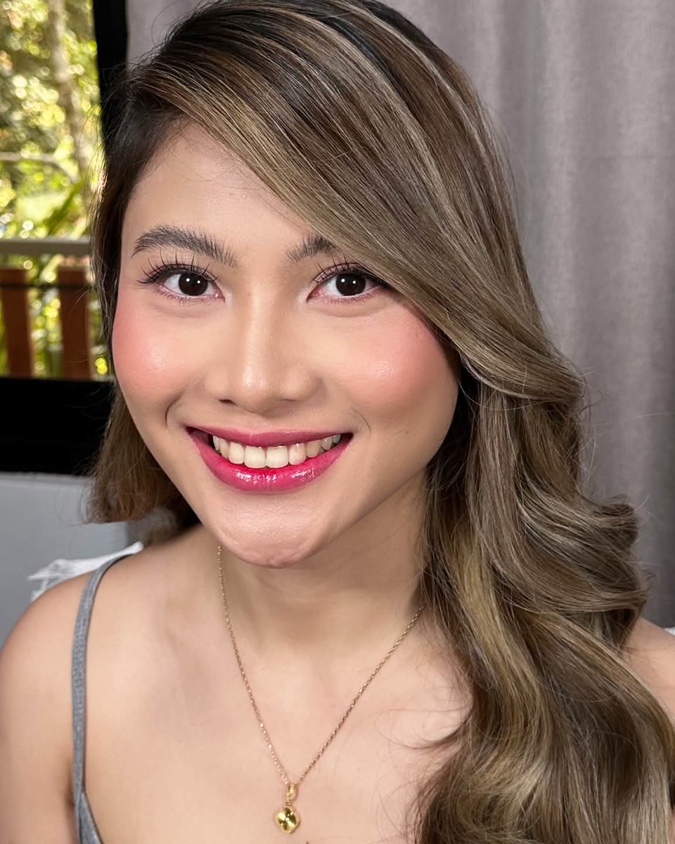 DaGolettha's tweet photo. Makeup | JM Yang 
Hairstyle | Marc Evalo 

Looking for a professional hair and makeup artist? Book us now! Affordable rates and packages 
HD traditional makeup 
Airbrush HD makeup 
Authentic, quality products 
Makeup for all occasions 
Cleaned and https://t.co/nvos6XcZis