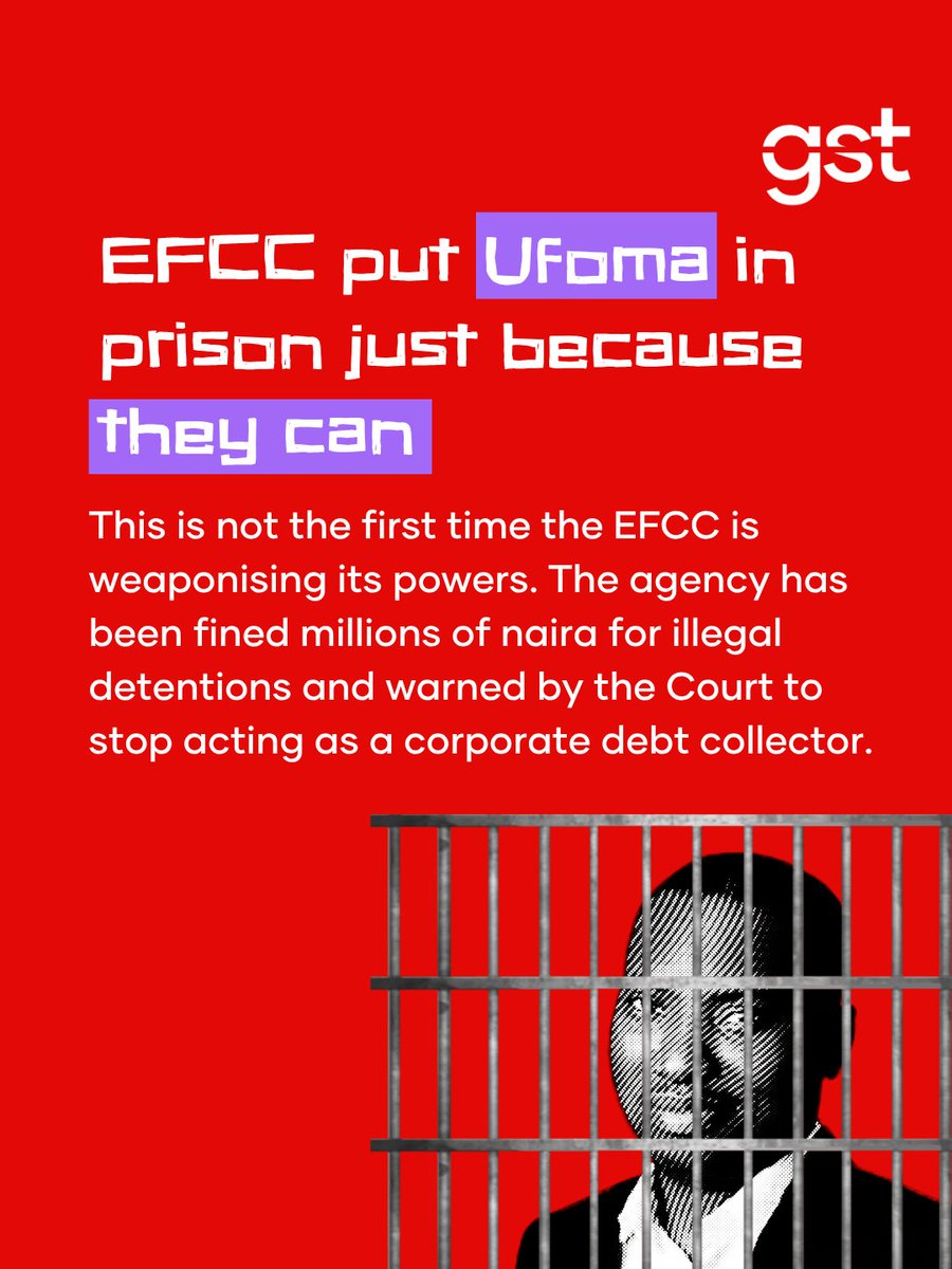 wearegst's tweet photo. The EFCC is abusing its powers to arrest citizens. https://t.co/q5ulpyz9p9