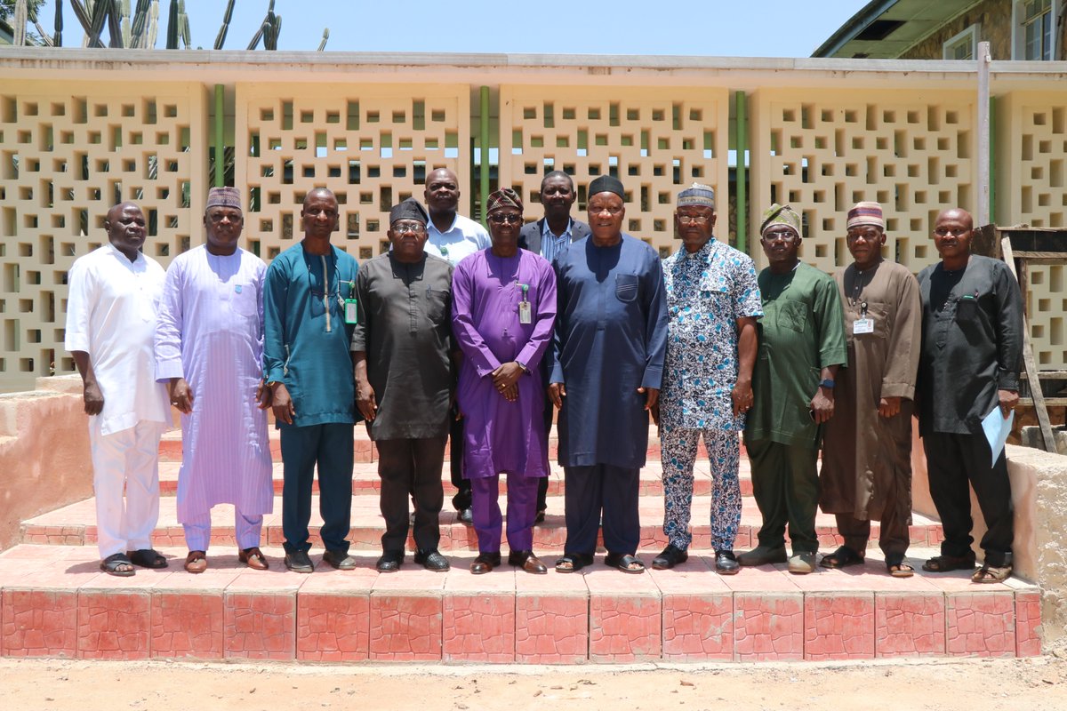 nvrivom's tweet photo. FECOLART PAYS CONGRATULATORY VISIT TO NVRIs EXECUTIVE DIRECTOR/CHIEF EXECUTIVE OFFICER

The Provost of the Federal College of Land Resources Technology (FECOLART), Kuru, Dr. Ademola Moshood Raji, paid a congratulatory visit to the Executive Director/Chief Executive Officer of the https://t.co/IS4De8AxAy