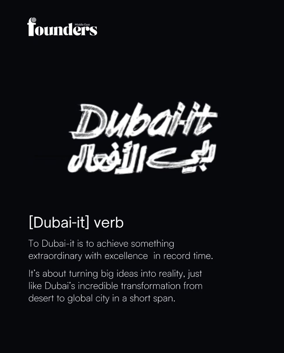 thomazjj's tweet photo. Dubai has always been defined by achieving what others deemed impossible. Dubai-it embodies Sheikh Mohammed’s vision: think bigger, move faster, innovate, and turn bold ideas into results. https://t.co/kPRuVKQFDV