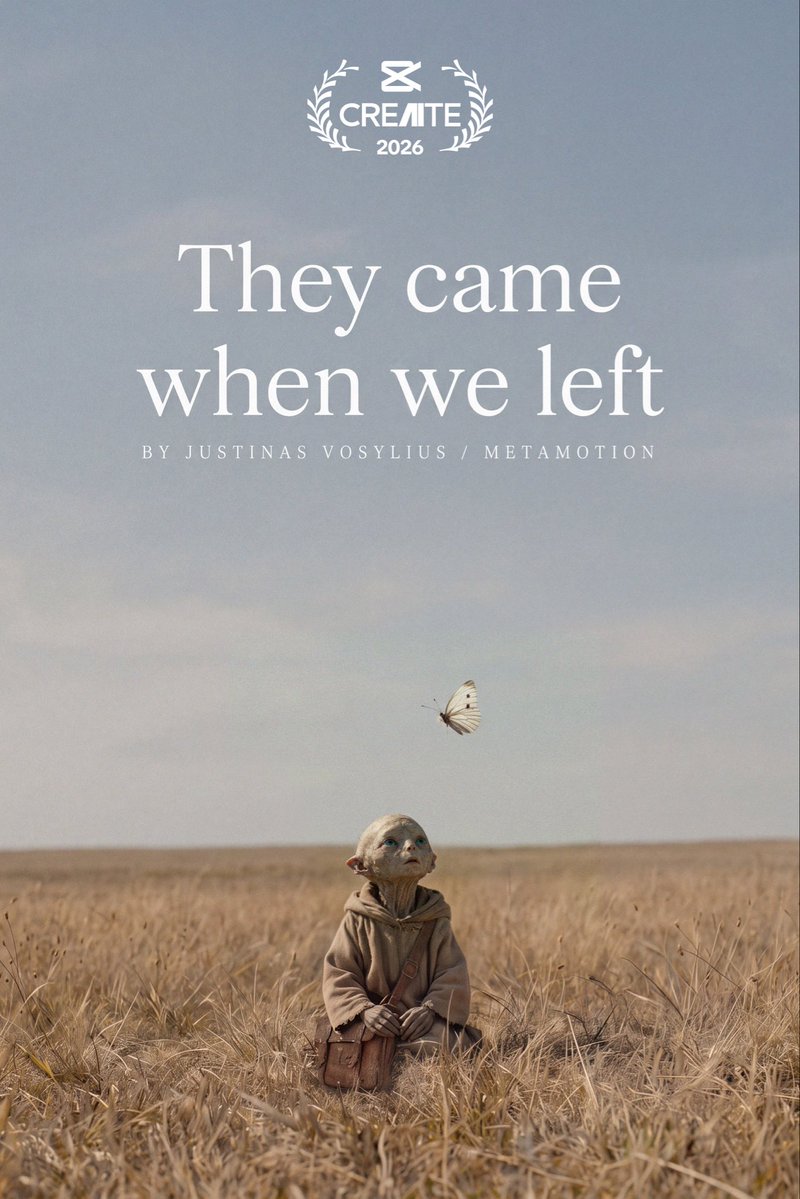 metamotion_ai's tweet photo. Toronto! 🇨🇦
This Sunday at TIFF, my film will be screening as part of a special selection of three films from CapCut CRE[AI]TE. I’ll be there to see you 🫶

4PM · TIFF Lightbox · Cinema 5
Rooftop cocktails afterwards 🍸

Come say hi!
RSVP HERE 🎟️

https://t.co/brfVysOtV7

@capcutapp
#TIFF26 #capcutcreate #aifilmmaking