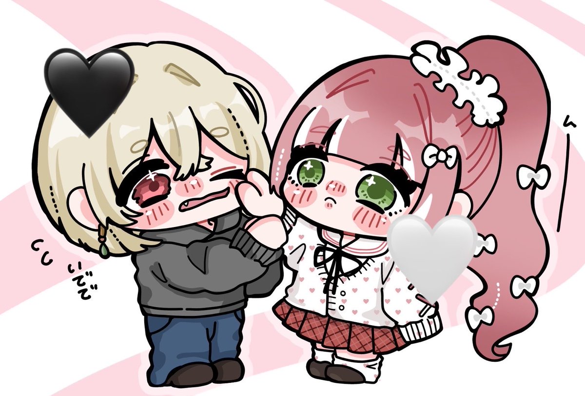 Re__0116's tweet photo. いつも私がいじめられてる側だけど
イラストでは私がいじめる側💖 https://t.co/igU2IoKsri