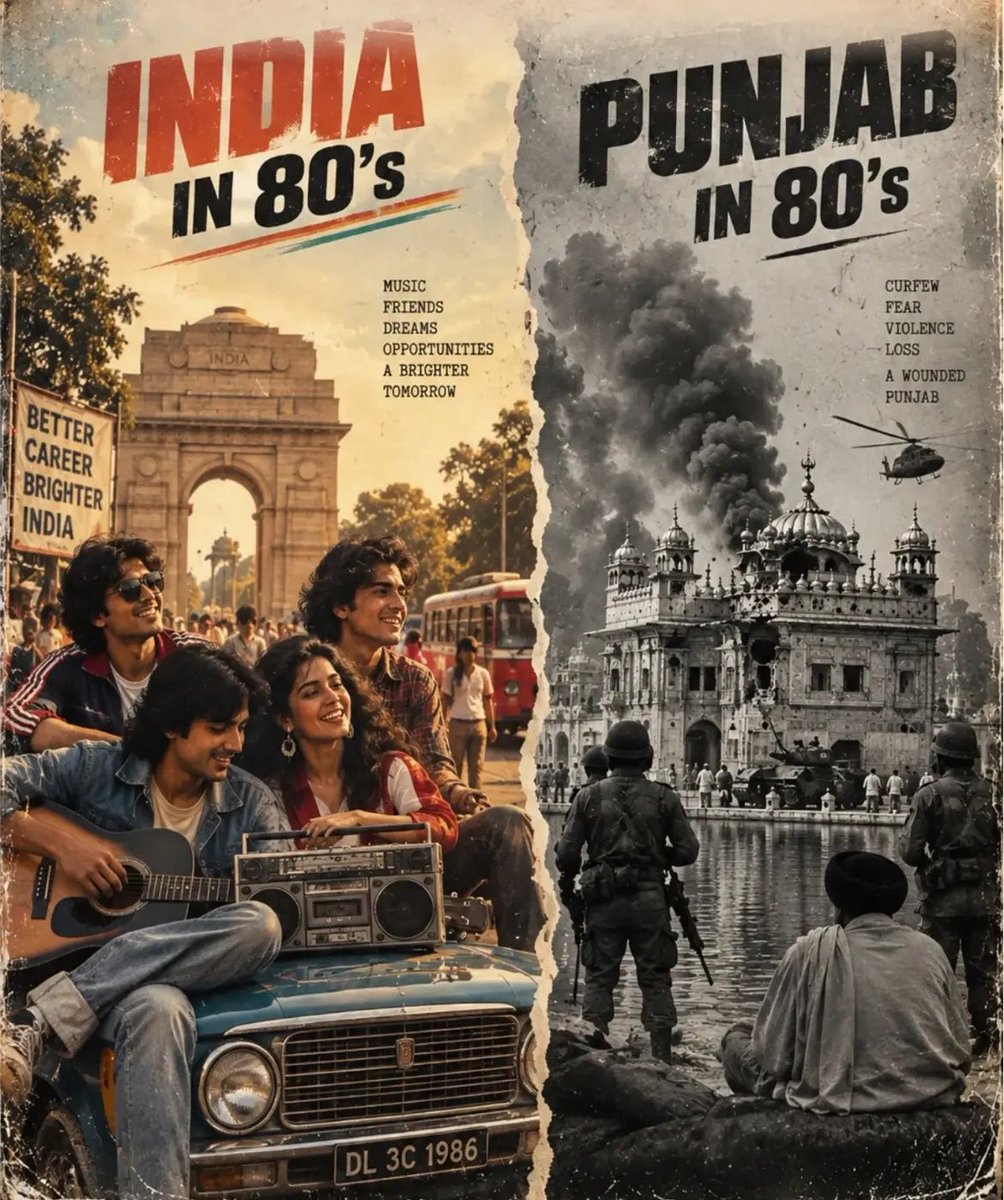 Gagan4344's tweet photo. Punjab In 80’s !! https://t.co/K73pKMBtaj