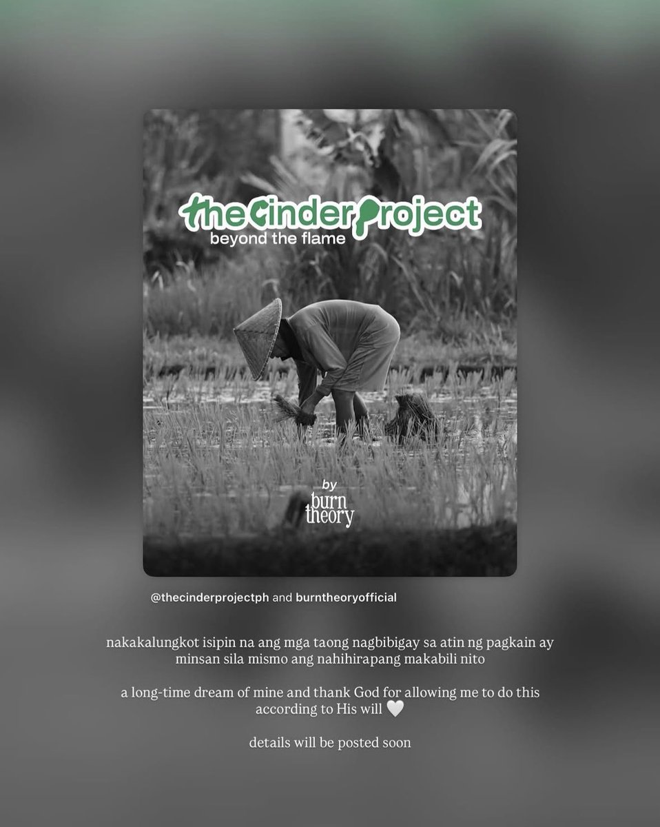 jhofansupport's tweet photo. A little more beyond the flame 💙

@bini_jhoanna’s Burn Theory is opening a new chapter with The Cinder Project, a charitable initiative born from a lifelong dream of giving back and putting a little more care where it’s needed.

Sobrang proud kami sa’yo, Jho, for turning another dream into something that can create a meaningful impact. We can’t wait to see this beautiful dream unfold 🥺❤️‍🩹

Follow @/thecinderprojectph on IG for more details and updates.

https://t.co/jrFeBGBtaZ

#burntheoryofficial #BINI #BINI_Jhoanna