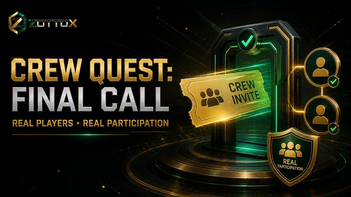 zottoxofficial's tweet photo. Crew call: share your invite, help a friend complete the first eligible activity, and unlock the referral reward. Real users. Real participation. No bots. 

https://t.co/sYrobHJpGw
#zottox #ztxc #USDT #cryptocurrency #web3 #webgame #crypto #cryptogame #earncrypto #cryptoreward https://t.co/RS8NPcJnBg