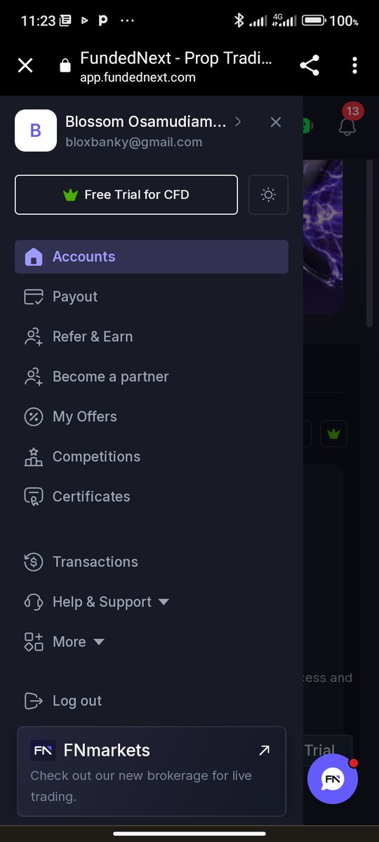 mainoo1's tweet photo. @DionTrades_ @FundedNext All done ✅✅✅
FUNDED https://t.co/G3QgXWOeVp