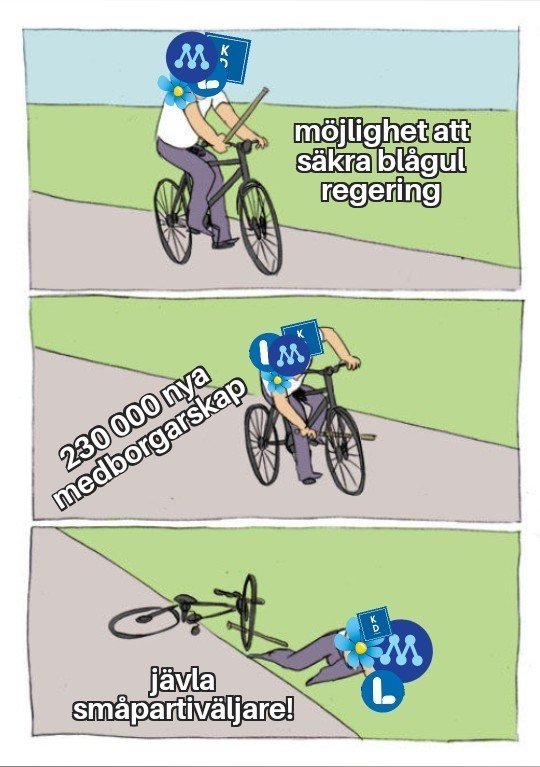 transferiatet's tweet photo. Tidöpartierna be like: https://t.co/E0GUe5b2B1