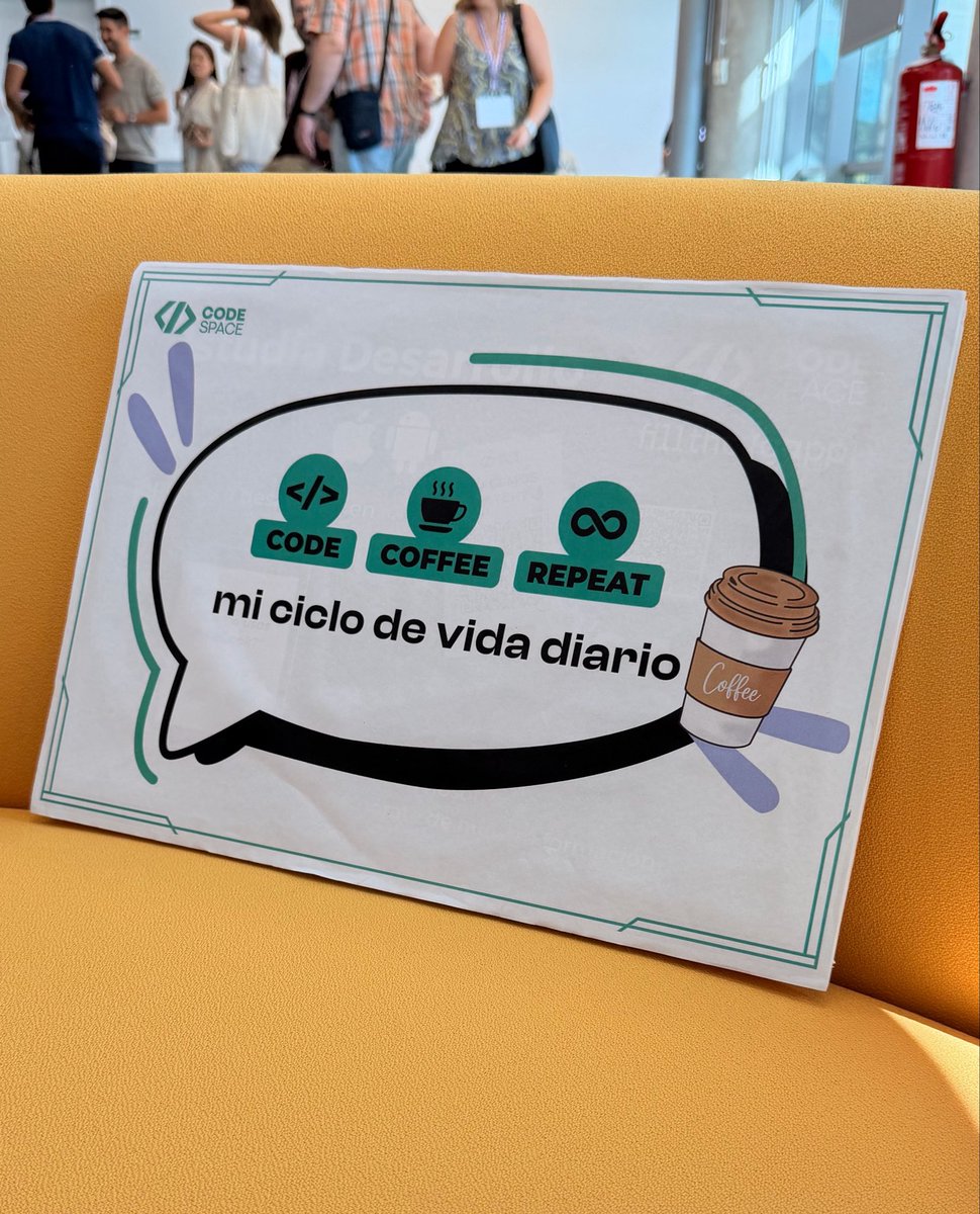 carlosazaustre's tweet photo. Factos en CodeFest 😂 https://t.co/RxvjxhB8DV