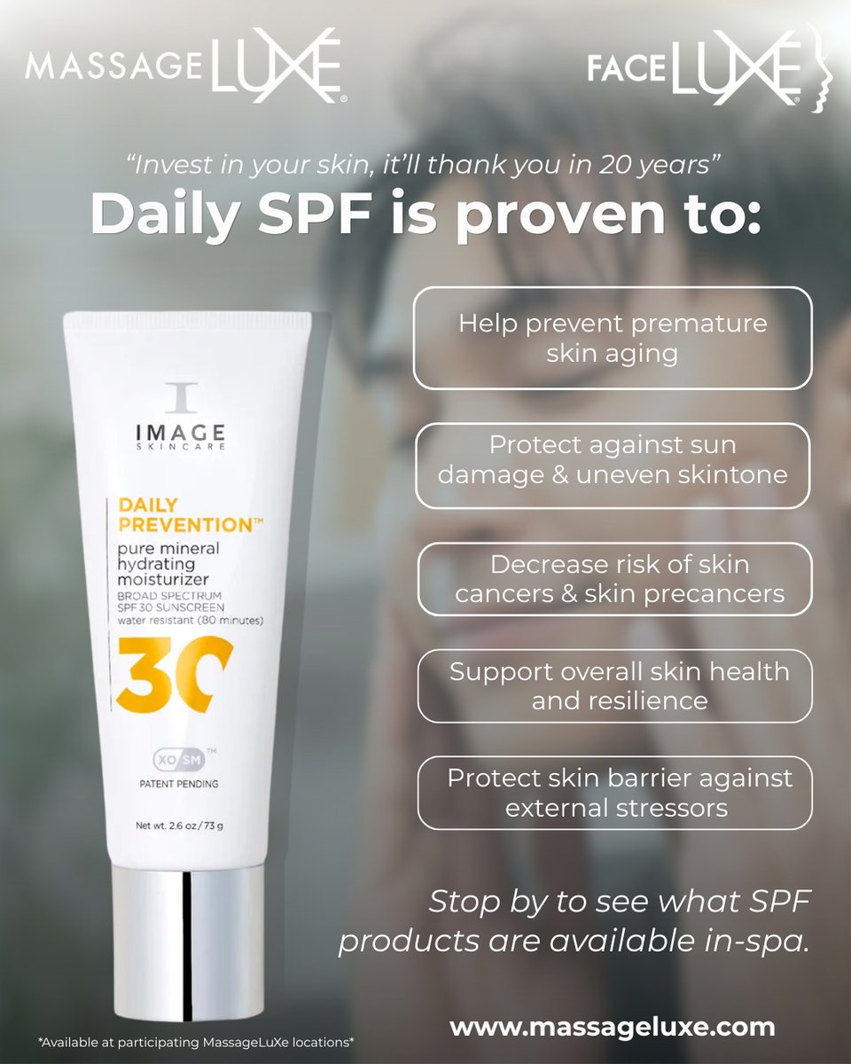 DimpleMigh8x's tweet photo. Consistency is key to results. SPF is essential year-round to keep your skin protected, soft, and healthy. Stop by anytime to explore our available SPF products. Photo: @imageskincare https://t.co/sFM40ai5Af