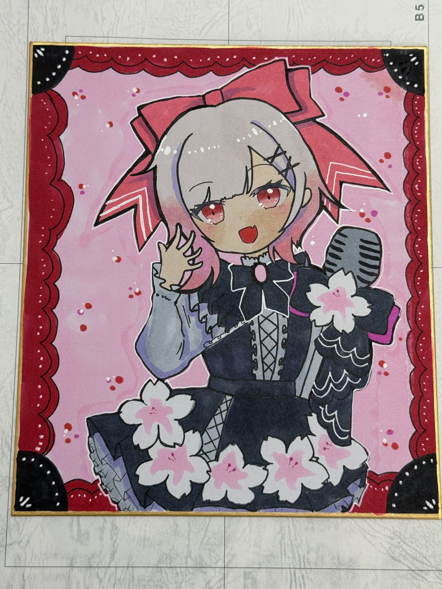 siki1019's tweet photo. 絵を描きました https://t.co/YjaamYzTzy