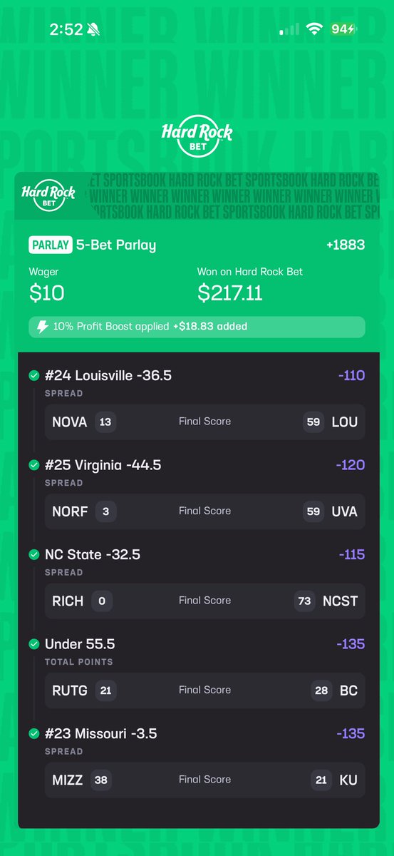 BigBrunk300's tweet photo. @nazeaster Nah fr big shout out to you! Ion know shit bout CFB🤣 but Turned $10 to $217! https://t.co/Pmnpzrjpcu