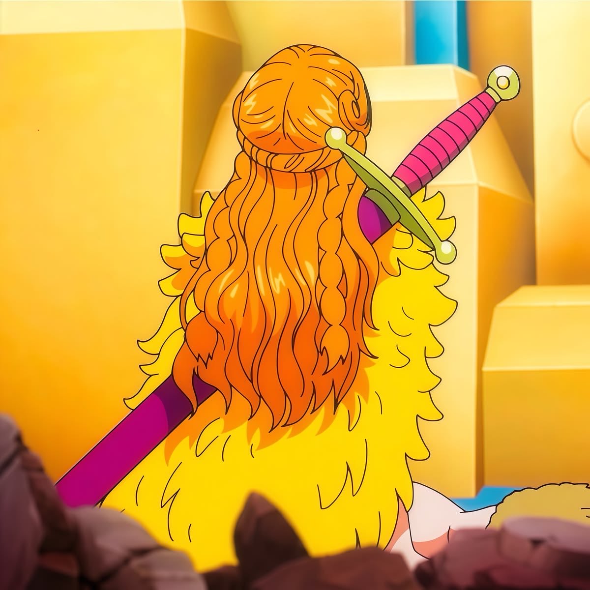 Nmiome's tweet photo. Nami’s Elbaf outfit… she’s so fine https://t.co/AyGhAbYGrY